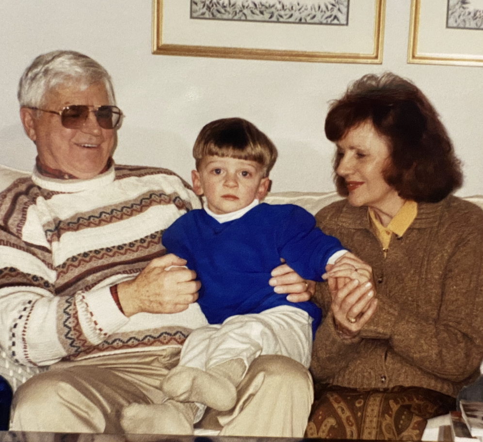 Portrait of Keller's grandfather